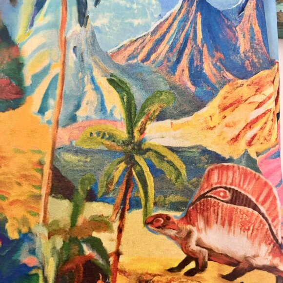 Stella Jean Multicolor Tropical Print Midi Dress Size 6 (IT 42) - Picture 2 of 7